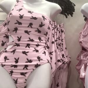 NWT Playboy pink  swimsuit